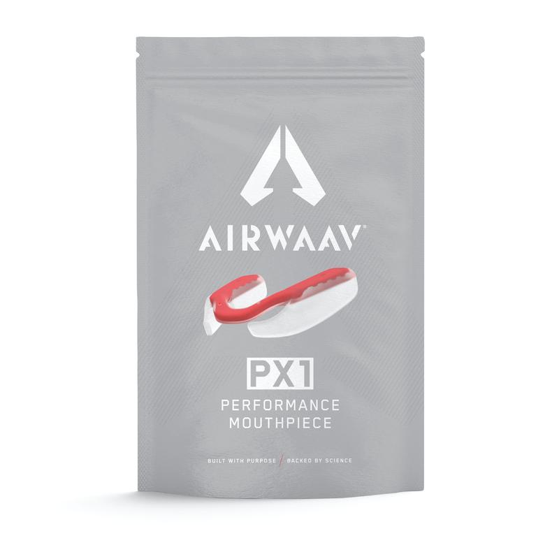 AIRWAAV PX1 Performance Mouthpiece, Increase Breathing Performance for Crossfit, Weightlifting, Running and more!