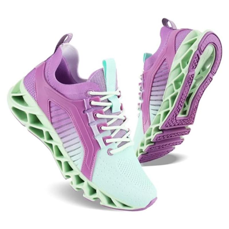 Women's Running Shoes Non Slip Athletic Tennis Walking Blade Type Sneakers