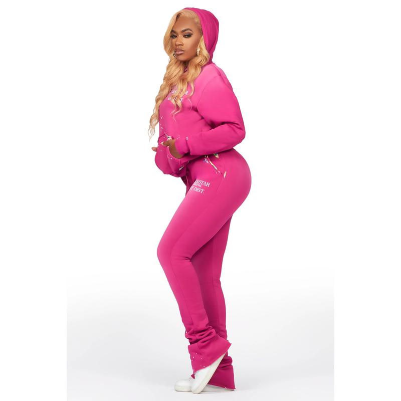 Nevaeh Fuchsia Super Stacked Trackset