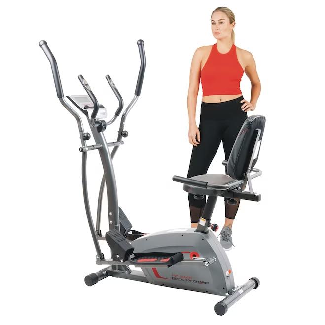 Body Flex Sports Trio-Trainer Magnetic Recumbent Cycle Exercise Bike