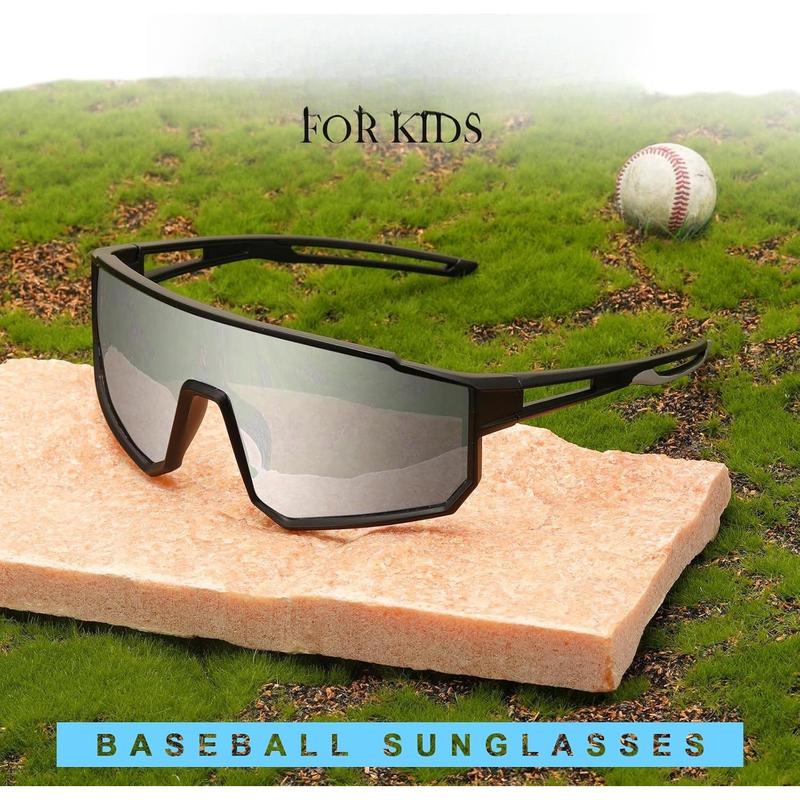 Sunglasses Polarized Youth Baseball Sunglasses for Boys Girls Teens  Cycling Softball Running Glasses