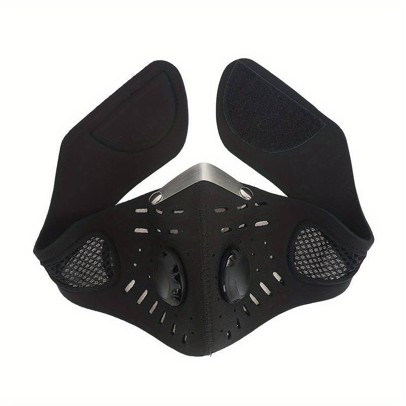 Advanced Airflow Sports Face Mask - Reusable with Detachable Filter for Running, Cycling & More - All-Weather Comfort, Adjustable Fit for Ultimate Pollution Protection-Inerc. shop