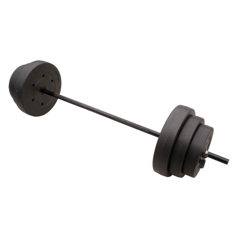 Athletic Works 100 lb Standard Vinyl Weight Set for Home Gym and Fitness