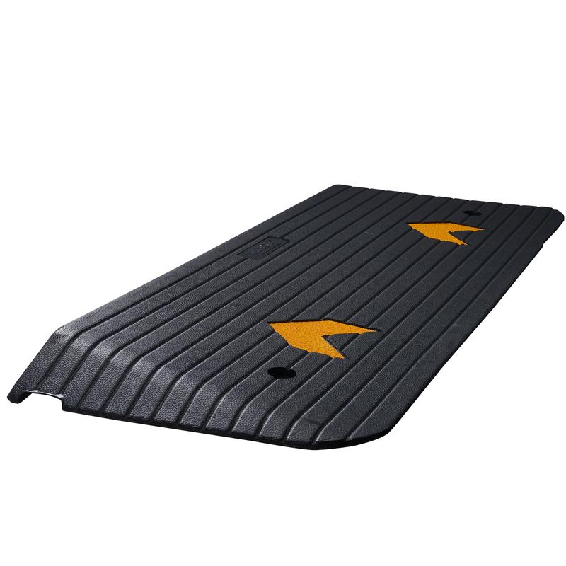 VEVOR Upgraded Rubber Threshold Ramp, 1.5