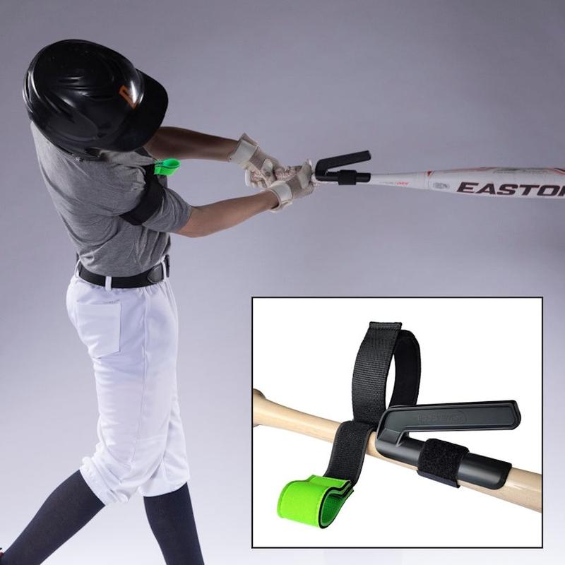 Swingrail Swing Trainer  Baseball Softball Swing Trainer Aid - Equipment for Batting and Hitting