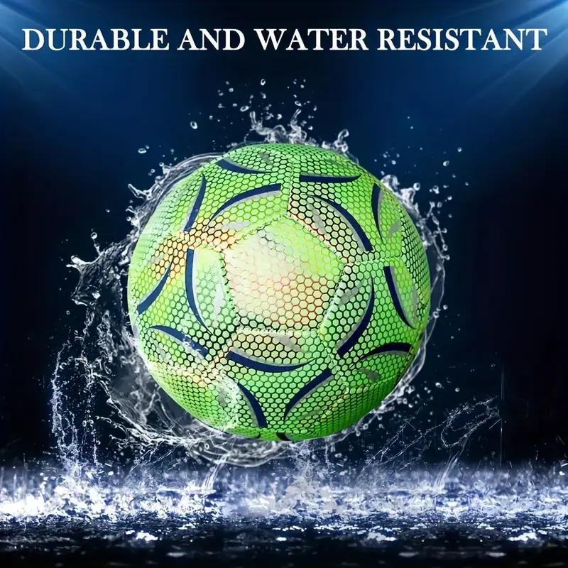 Glow in The Dark Football, 1 Count Reflective Football Training Game, Football Ball for Indoor Outdoor Training, Gift for Festival, Christmas Gift