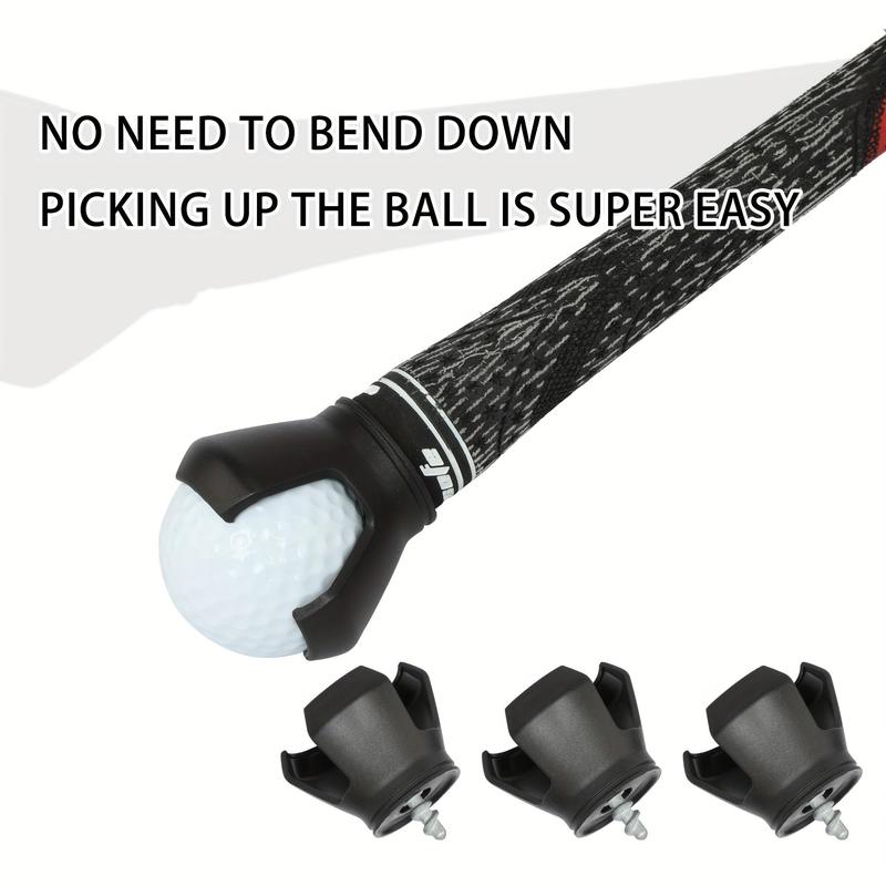 Golf Ball Retriever, 1 Count Quick Installation Golf Ball Grabber, on-Course Accessories for All Kinds Of Putter Handles, Golf Accessories