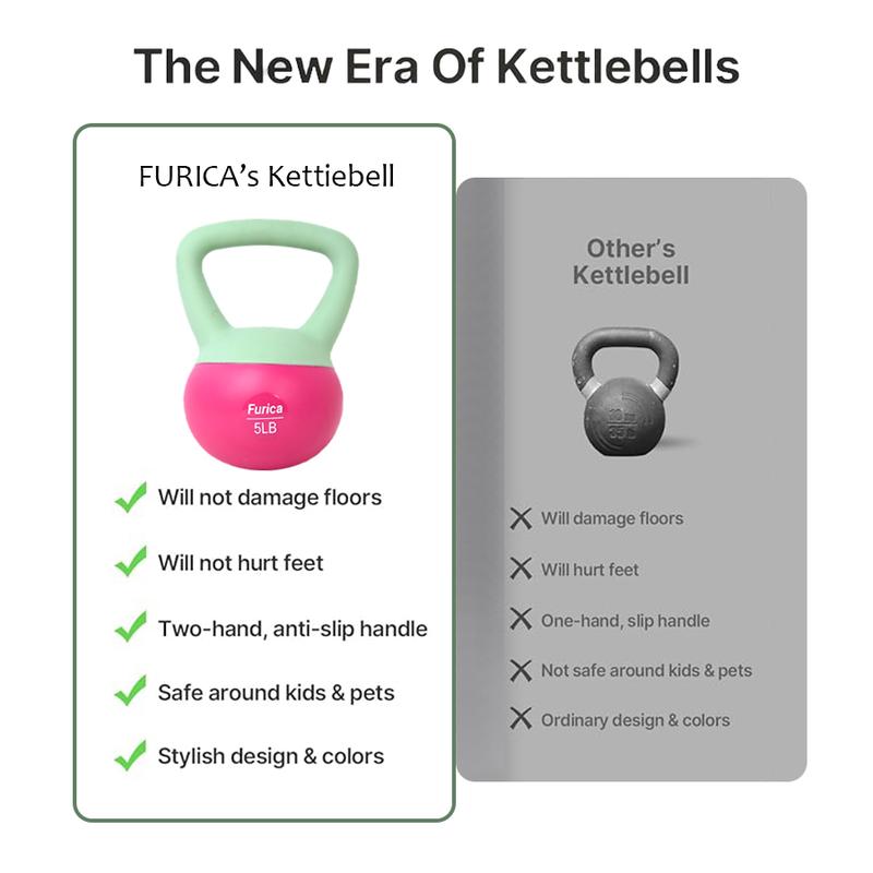 Soft Kettlebells,  Kettlebell Sets, Kettle Bell Sets for Women & Men, Safe Strength Training Kettlebells, Kettlebell Weights for Home Workouts & More.