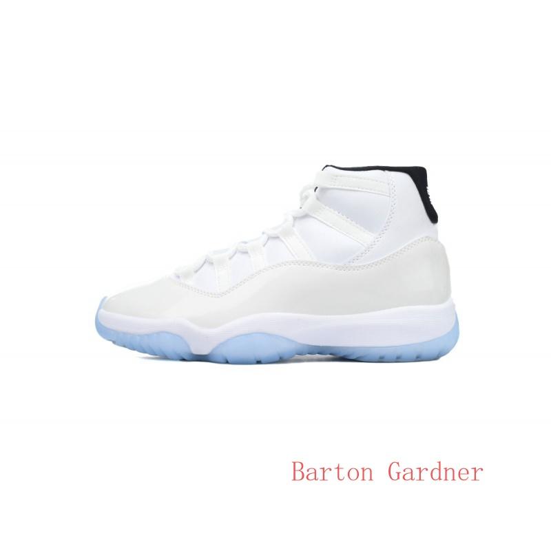 Jordan 11 explosive Columbia Legend Blue high top retro anti slip shock-absorbing casual sports shoes Bestsellers on Sale