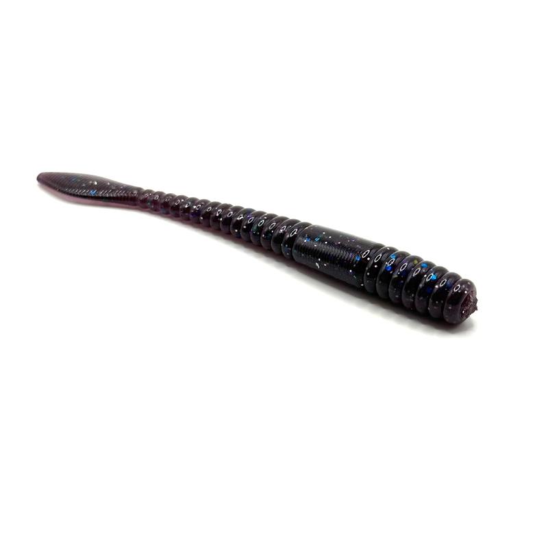 8 Pack Hand Injected 4.5” Area 51 Finesse Ned Worm