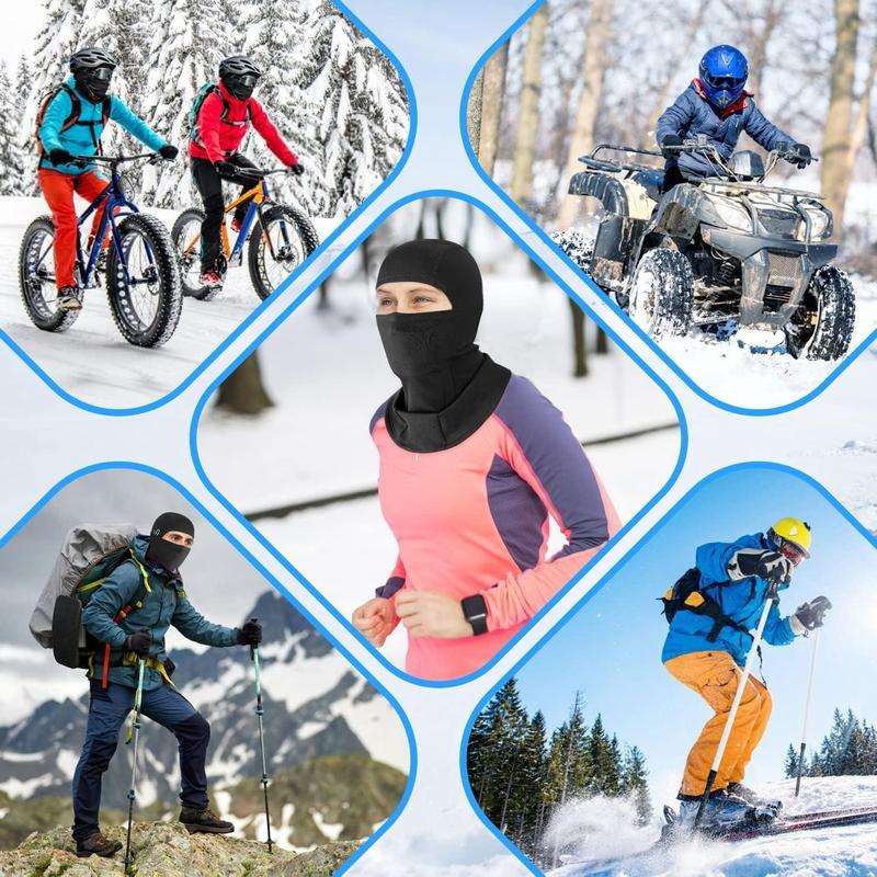 Balaclava Face Mask, Windproof Breathable Full Face Mask for Men & Women, Sports & Outdoor Hats for Skiing, Snowboarding, Motorcycle