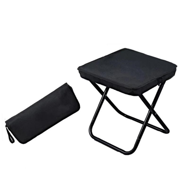 Foldable Camping Stool, Outdoor Folding Stool, Portable Lightweight Chair for Camping, Hiking, Fishing, Travel, Camping Furniture