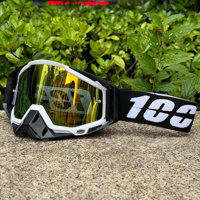 Motocross Goggles Outdoor Cycling Riding Skiing Windproof Goggles Eyewear with Mask UV Protection Motorcycle Sunglasses Masks