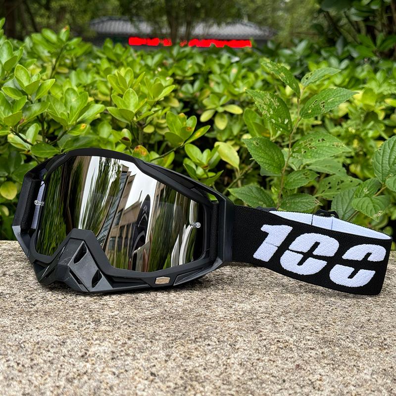 Motocross Goggles Outdoor Cycling Riding Skiing Windproof Goggles Eyewear with Mask UV Protection Motorcycle Sunglasses Masks