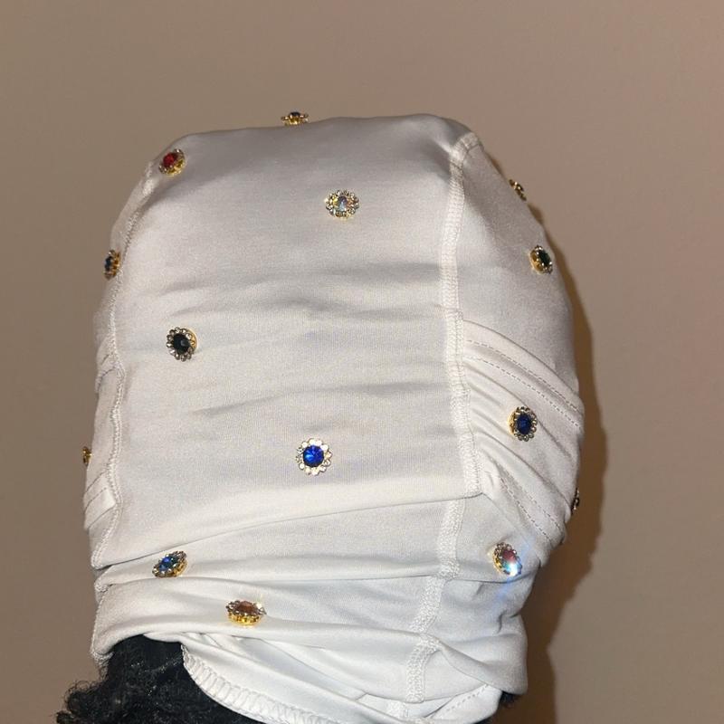 Ice white ski mask