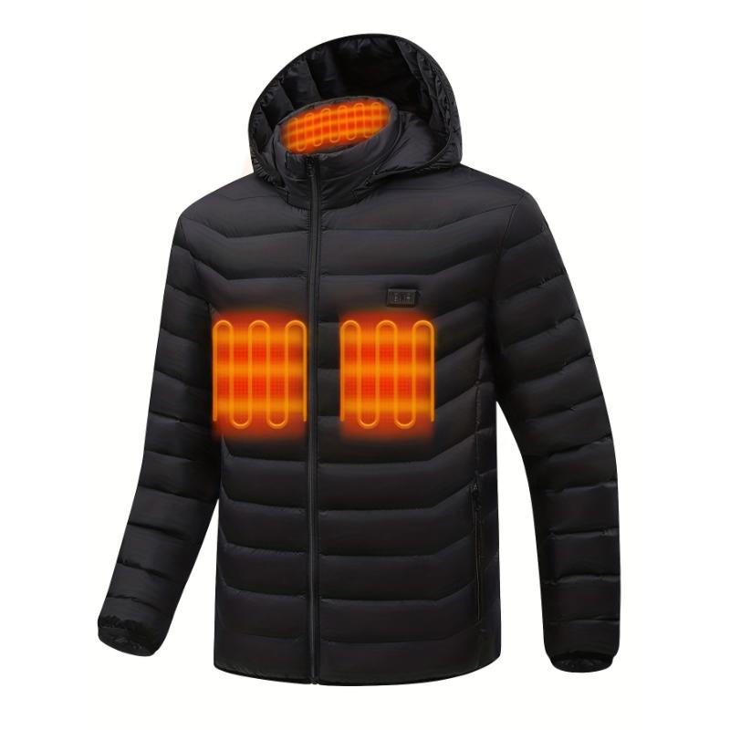 Men's Heated Jacket, Outdoor Lightweight Warm Heated Clothing For Outdoor Hiking And Hiking (battery Not Included)