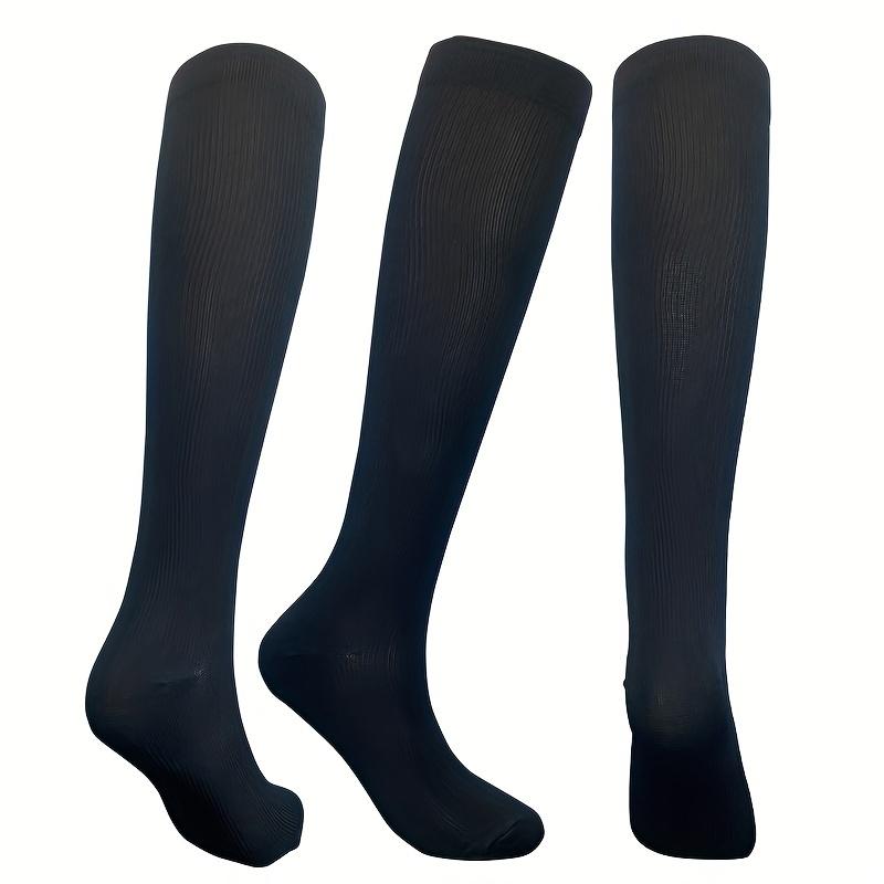 6 Pairs ComfortFit Compression Socks - Athletic Socks for Men and Women with Arch Support and Moisture-Wicking Fabric for Running, Cycling, Basketball, Football, Hiking and Outdoor Activities - Breathable, Anti-Fatigue, and Comfortable Spor