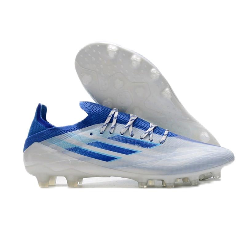 Men's Ice Blue Soccer Cleats for Fusball - Perfect for Outdoor Sports