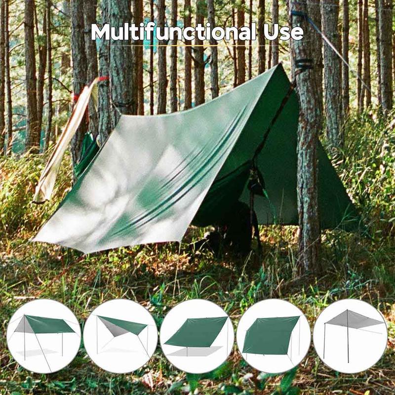 Yescom Camping Tarp Tent Footprint Shelter 10x13ft UV50+ PU3,000mm