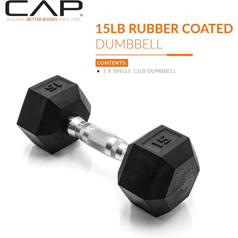 Barbell Coated Hex Dumbbell Weight | Multiple Options