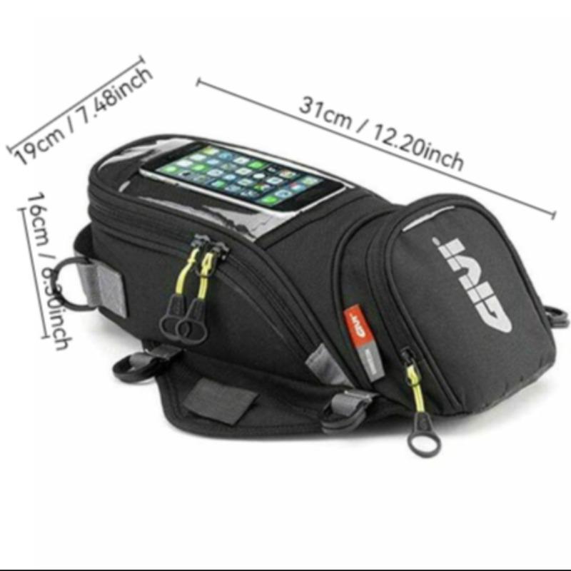 Motorcycle Tank Bag, 1 Count Motorcycle Riding Bag, Phone Navigation Bag, Universal Travel Bag, Motorcycle Accessories