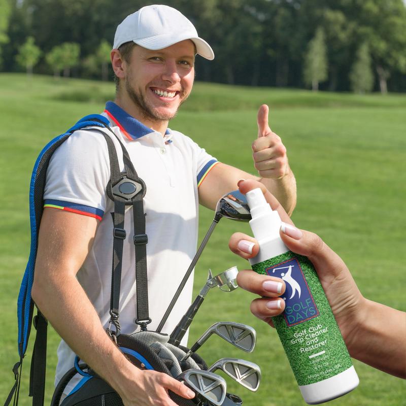 Golf Days Grip Cleaner and Restorer - Restore Tackiness and Improve Swing - Plant-Based - Lavender - 4 Oz