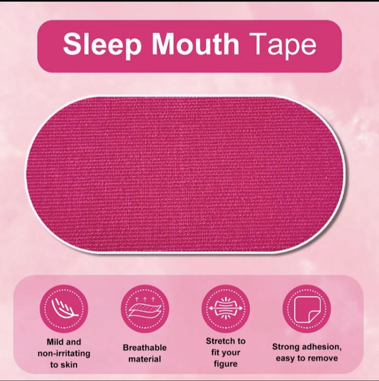 TAKUMI Mog Mouth Tape -3 month supply mouth tape, sport accessories, 30 Strips, Mog Strips Mog Tape for sleep