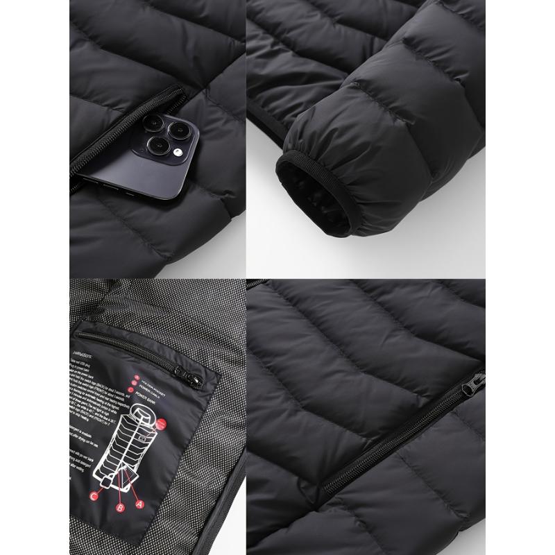 Men's Heated Jacket, Outdoor Lightweight Warm Heated Clothing For Outdoor Hiking And Hiking (battery Not Included)