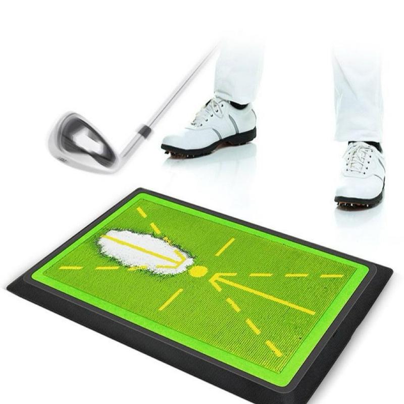 Indoor Golf Practice Mat, 1 Count Golf Swing Training Mat, Outdoor Golf Practice Mat, Ball Sports Equipment, Gifts for Golf Enthusiast