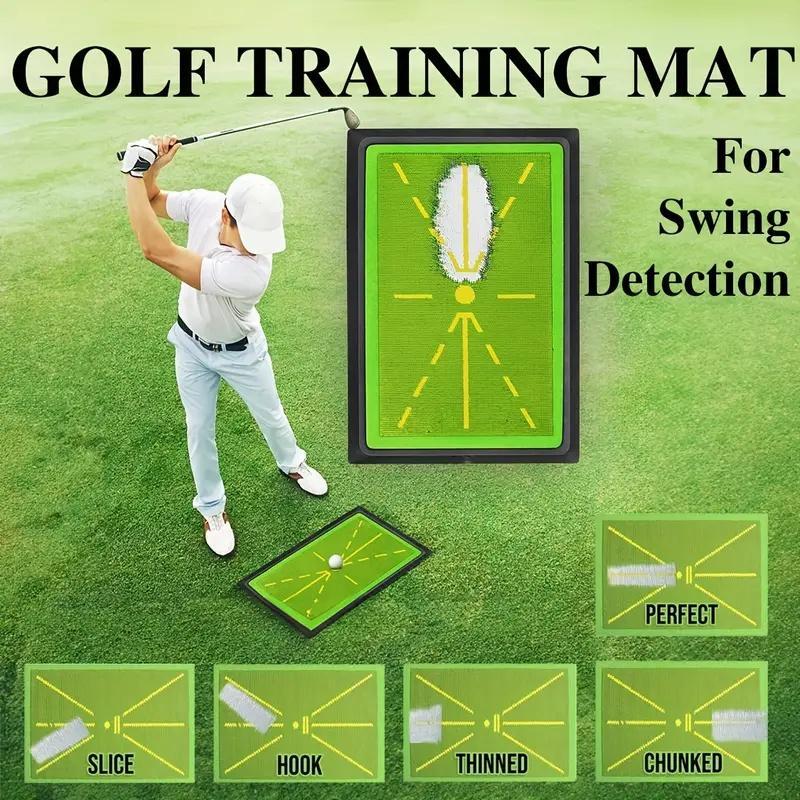 Indoor Golf Practice Mat, 1 Count Golf Swing Training Mat, Outdoor Golf Practice Mat, Ball Sports Equipment, Gifts for Golf Enthusiast