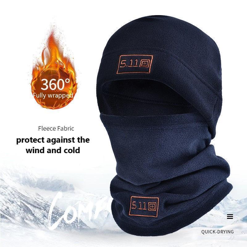 Outdoor Polar Fleece Thermal Balaclava Face Mask Neck Warmer For Cycling Skiing And Training For Hunter For Construction workers