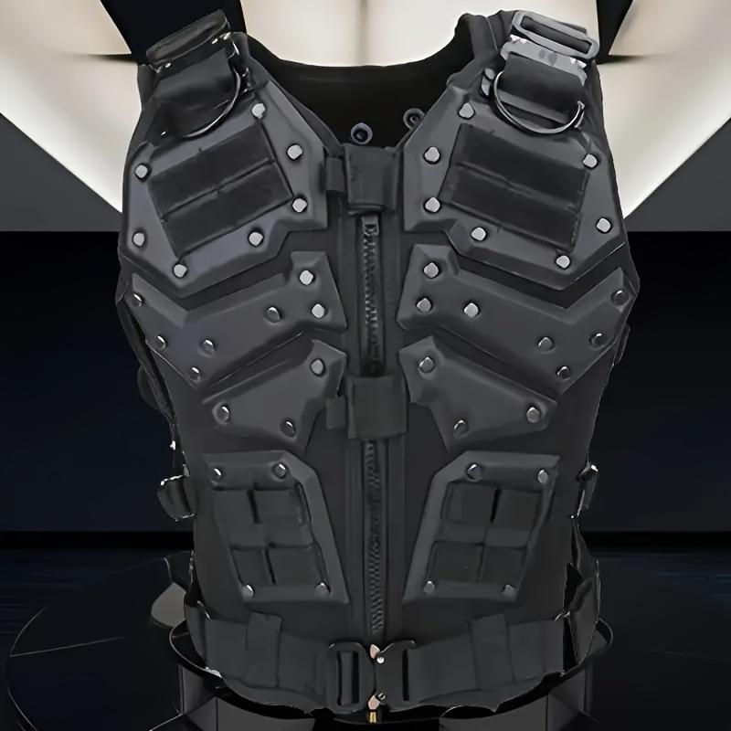 TF3 Tactical Vest - Outdoor Sports, CS Games, and Training Gear for Hunting and Fishing Enthusiasts - Durable, Breathable, and Adjustable Design for Maximum Comfort and Protection