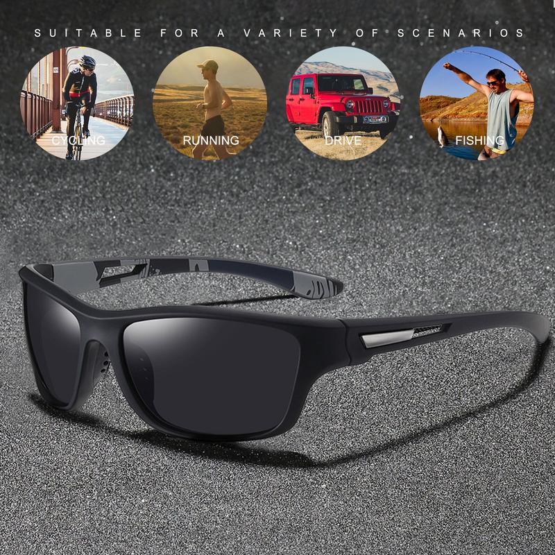 3pair Polarized Sports Sunglasses for Men Cycling Running Fishing Driving Baseball UV Protection Men Glasses glass for 3pairs sime plastic knife sunglass cool sunglasses sunshades stylish eyewear square sunglass Polarized Square