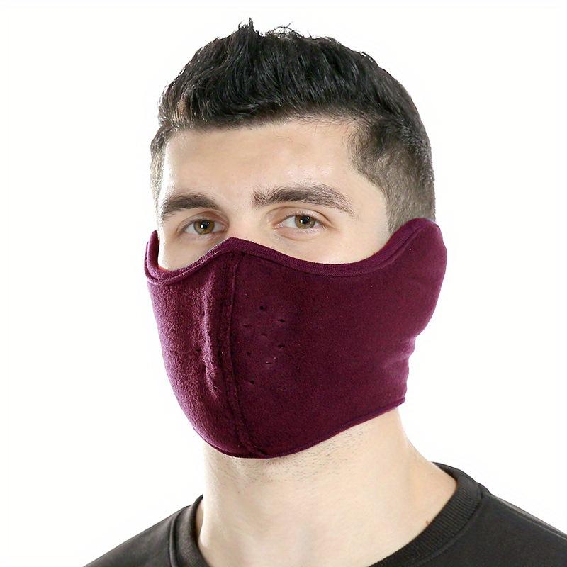 Boho-Chic Full Face Protective Mask with Ear Covers - Windproof, Dustproof & Warm for Outdoor Cycling