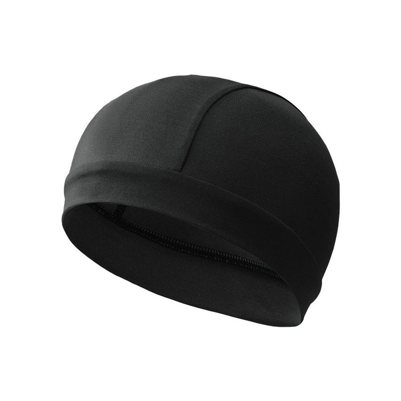 Solid Color Cycling Helmet Liner Cap, Sweat-absorbing Quick Drying Cycling Liner Cap, Multifunctional Elastic Helmet Liner Cap, Breathable Comfortable Cycling Liner Cap for Outdoor Sports Use