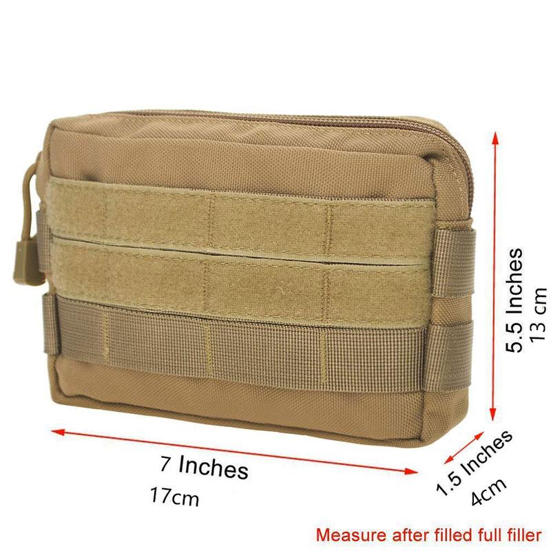 Utility EDC Waist Bag, 1 Count Tactical Pouch, Medical First Aid Bag, Outdoor Sports Hunting Bag, Waist Pack for Men & Women