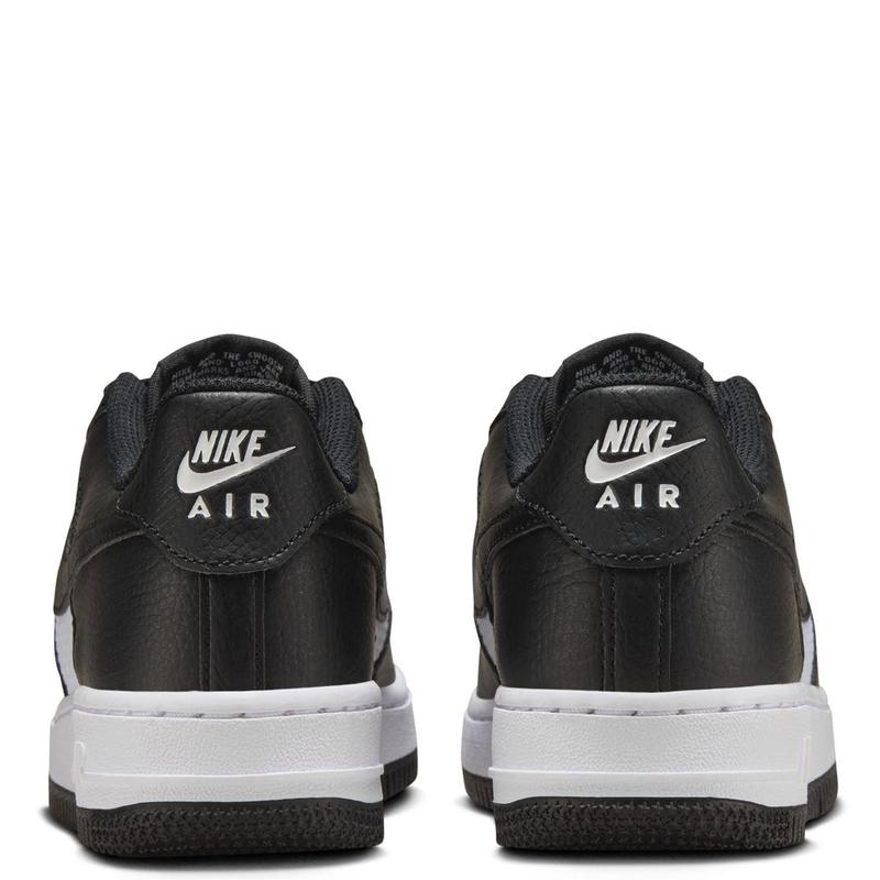 Nike Air Force 1 Black Black-White (HJ9201 001)