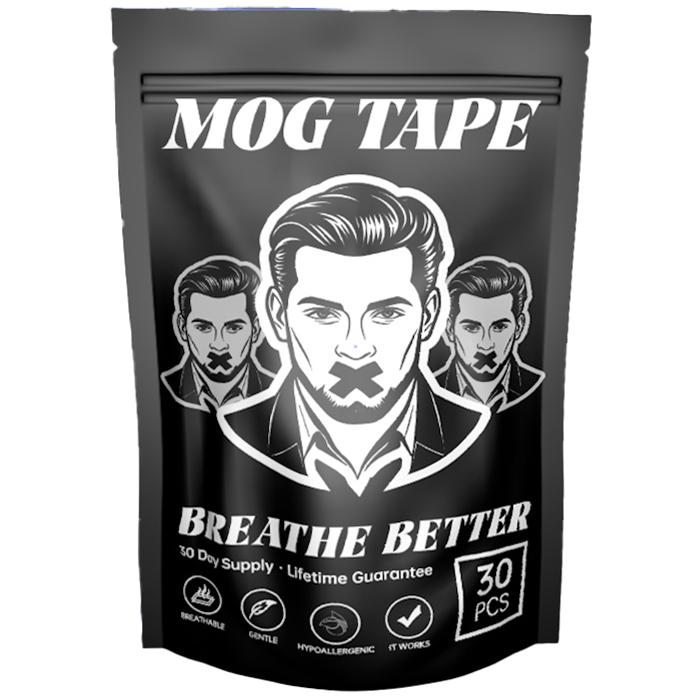 Mog Mouth Tape -one month supply mouth tape,sport accessories, 30 Strips, Mog Strips Mog Tape for sleep