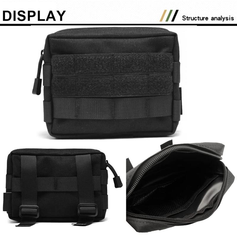 Utility EDC Waist Bag, 1 Count Tactical Pouch, Medical First Aid Bag, Outdoor Sports Hunting Bag, Waist Pack for Men & Women