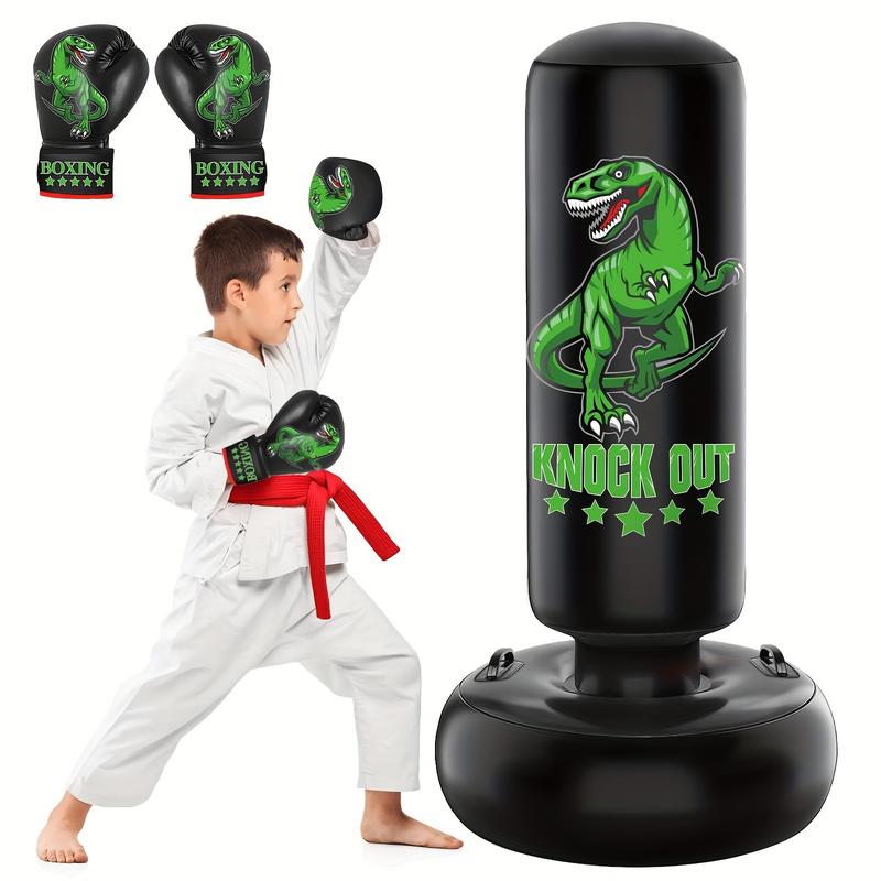 Larger Stable Dinosaur Punching Bag For Kids, 66