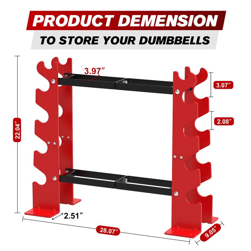 Dumbbell Rack Weight Stand Only Dumbbells Kettlebells Storage Rack for Home Gym Workout Equipment Storage Organizer 450lbs