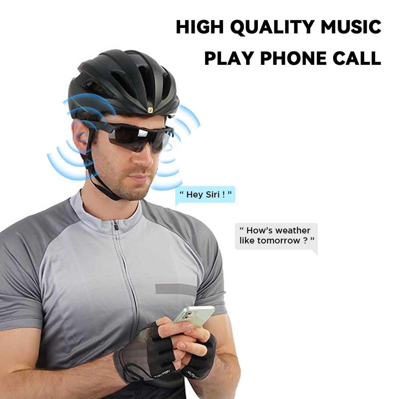 Cycling smart glasses - wireless calling, music playback, windproof, UV resistant, suitable for cycling, outdoor activities, and hiking