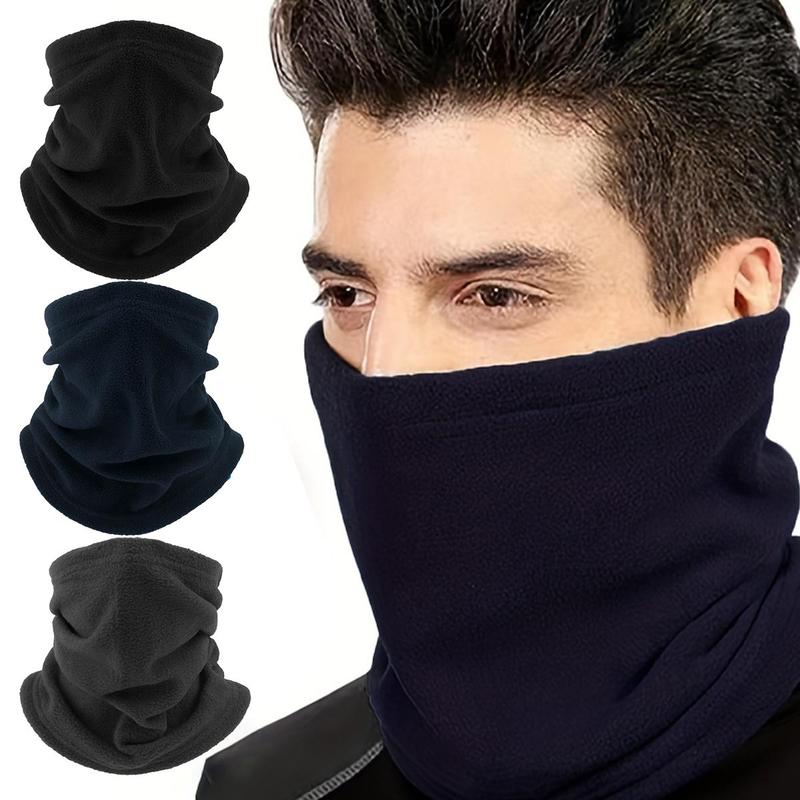 Winter Warm Cycling Neck Gaiter, 1 Count Windproof Face Mask, Outdoor Sports Neck Warmer for Skiing Running, Sports & Outdoor Clothes Accessories, Christmas Gift