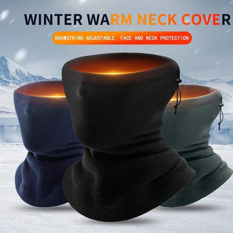 Winter Warm Cycling Neck Gaiter, 1 Count Windproof Face Mask, Outdoor Sports Neck Warmer for Skiing Running, Sports & Outdoor Clothes Accessories, Christmas Gift