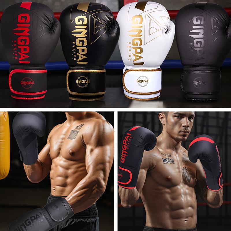 Professional Boxing Gloves, 1 Pair Professional Boxing Gloves for Men & Women, Training Gloves for Boxing, Muay Thai, Kickboxing, MMA, Boxing Equipment, Sports Equipment