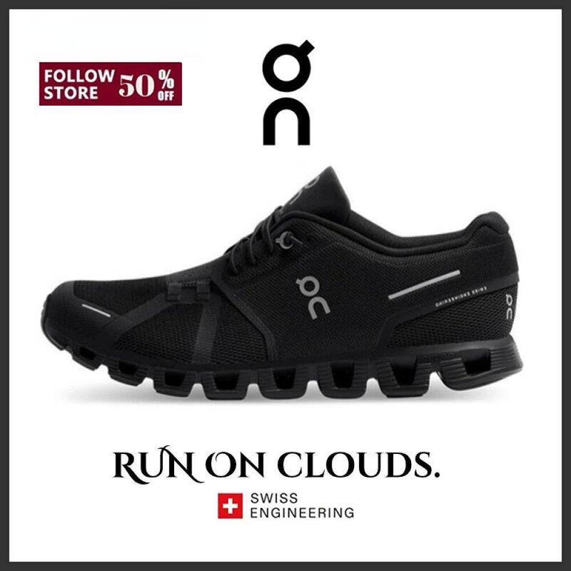 [100% Original]On Running Cloud 5 sport sneakers Shock absorbing road Unisex walking training jogging on cloud shoes[Official Store]