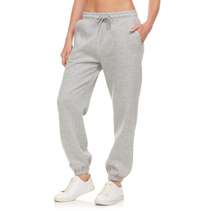 High Waisted Sweatpants for Women – Cinch Bottom Fleece Womens Oversized Joggers