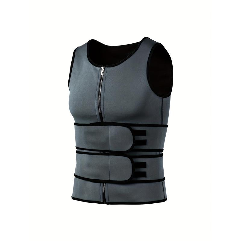 Men's Tight Moisture-Wicking Clothing, New Student Slimming Clothes, Belt Shapewear, Providing Back Support Sports Fitness Vest