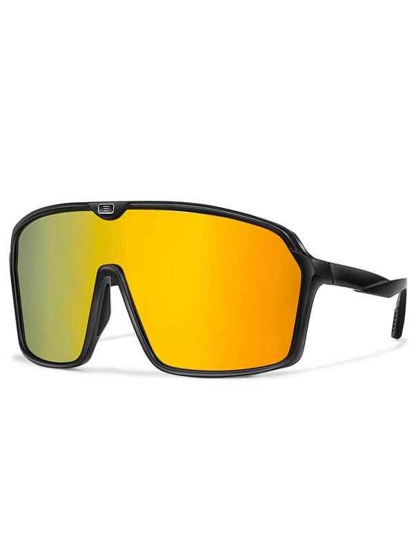 Sporty Unisex's Large Frame Sunglasses, Outdoor Sports Sunglasses for Men & Women, Sport Eyewear for Outdoor Activities