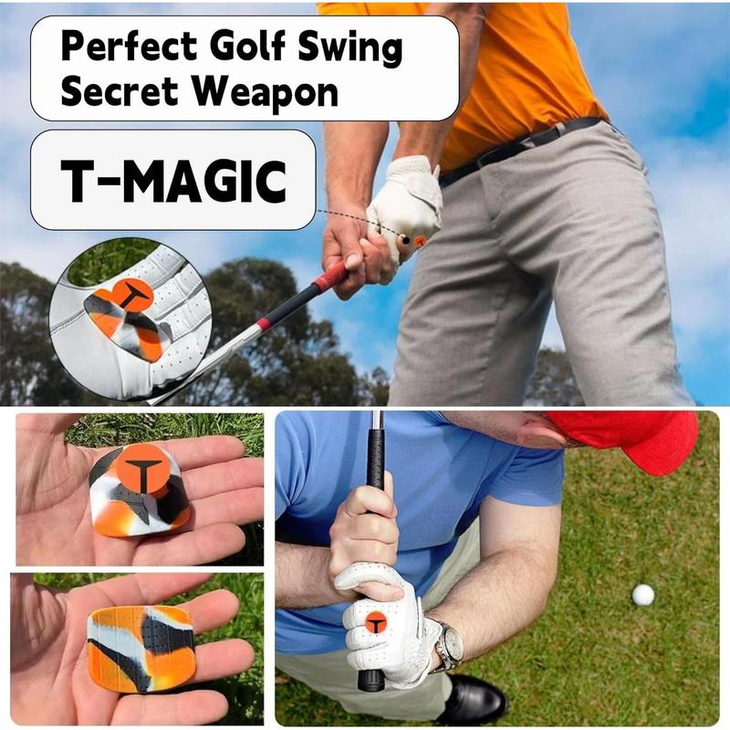 Golf Training Grip Aid - Golf Swing Trainer Tool Posture - Golf Club Swing Grip Pad for Outdoor Indoor Golf Grip Practice